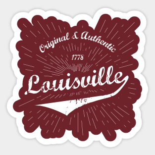 Original Louisville, KY Shirt Sticker